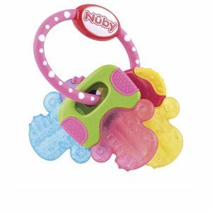 Nuby Ice Gel Teether Keys 1 Count Pack of 1